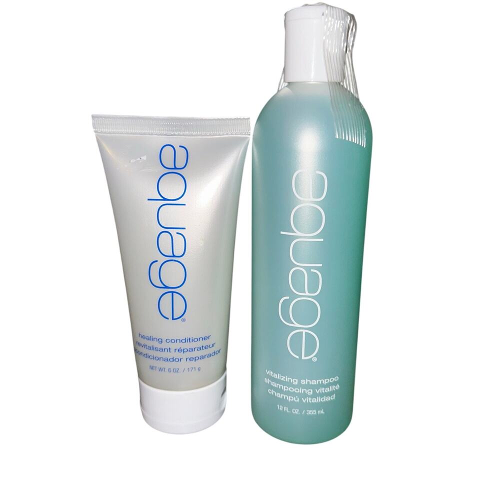 Aquage Hair Vitalizing Shampoo & Healing Conditioner Bundle Duo is discontinued
